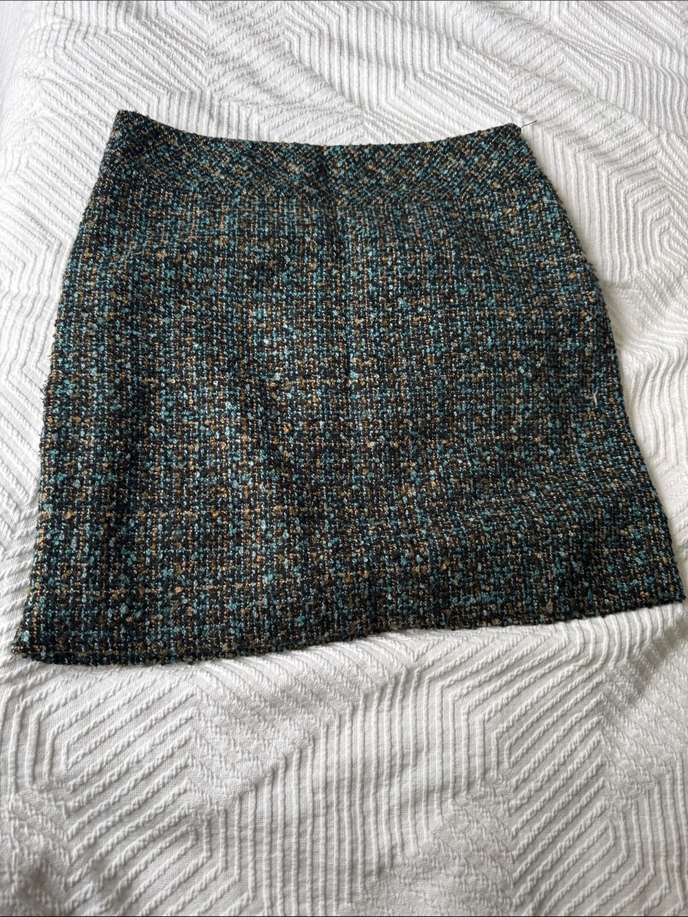 LOFT Petite Tweed Mini Skirt